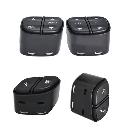 munirater Steering Wheel Control Switch Button Replacement for Chevy Silverado GMC Yukon Sierra Replaces 21997738, 21997739, 1999442, 1999443