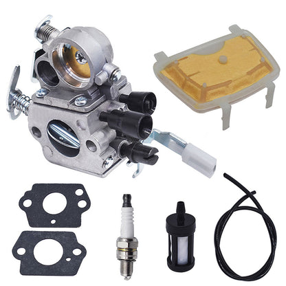 munirater Carburetor Carb Replacement for MS181 MS171 MS201 MS211 Chainsaw Zama C1Q-S269 with Air Filter 1139 120 0608, 1139 120 7100