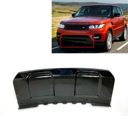 munirater Front Lower Skid Plate Protector Bumper Board Trim Replacement for Range Rover Sport 2014 2015 2016 2017 Black ABS Front Lower Skid Plate