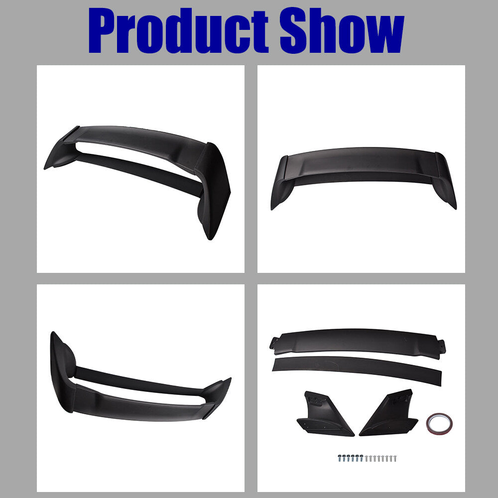 munirater Trunk Spoiler Wing Replacement for 06-11 Honda Civic Sedan