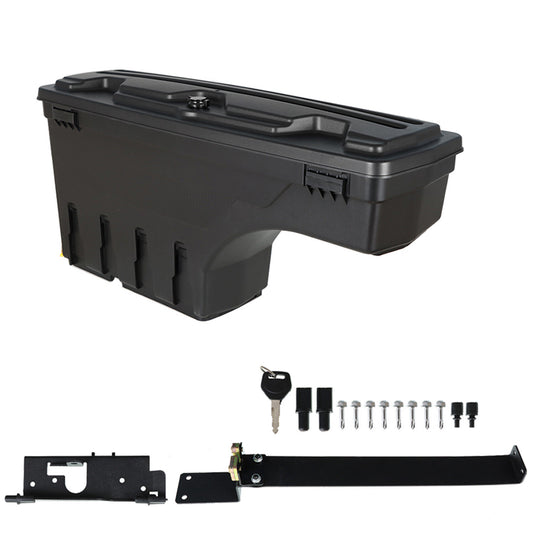 munirater Truck Bed Storage Box Case Lockable Tool Box Replacement for Ram 1500 2500 3500 2002-2018 Left Driver Side