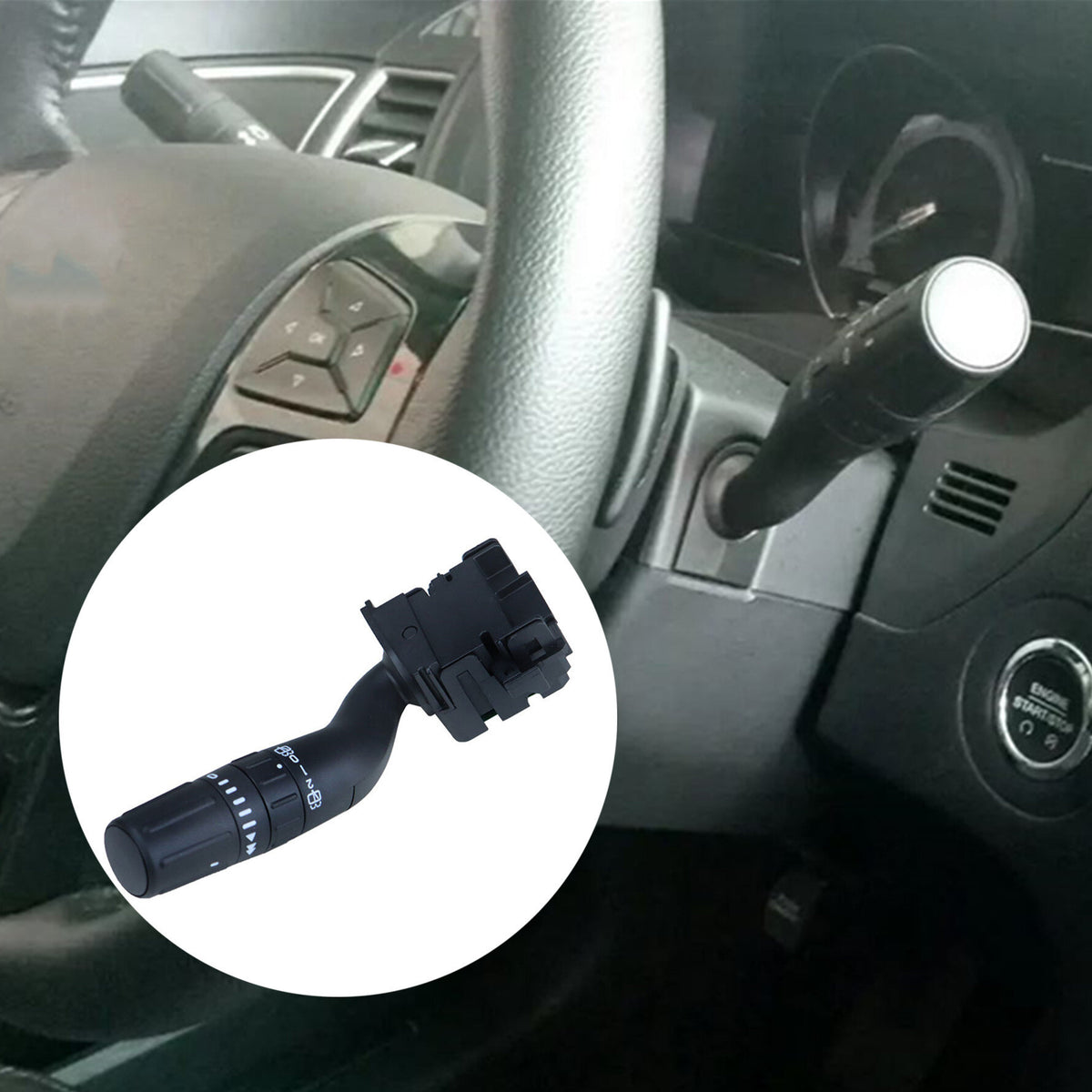 munirater Windshield Wiper Switch Replacement for 2011-2019 Explorer 2011-2015 Edge 2013-2018 Police Interceptor Utility 2011-2017 MKX DB5Z17A553AB BT4Z17A553AA