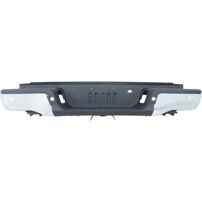 Chrome Steel Rear Step Bumper for Ford Ranger 2019-2023, FO1103231