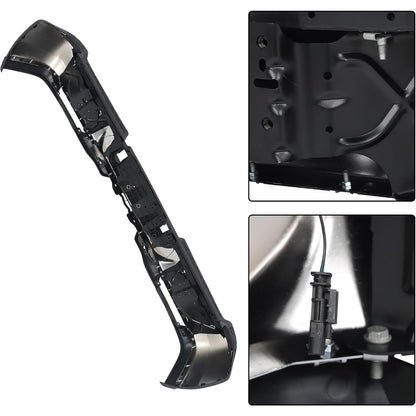 Chrome Rear Step Bumper for Ram 2500 2019-2024, with Sensor and Light Openings, CH1103185