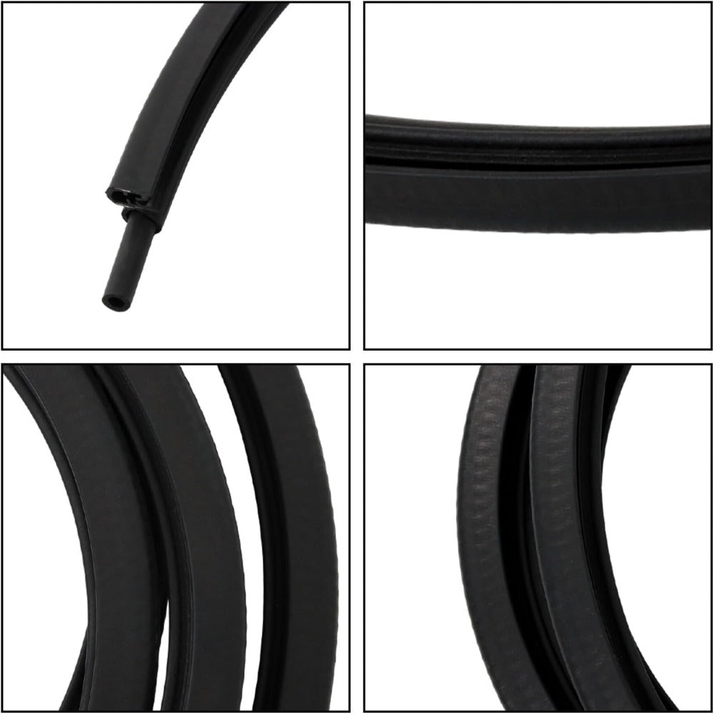 Door & Window Weatherstrip Seal Kit for 1980-1993 Dodge D150 W150, 10-Piece