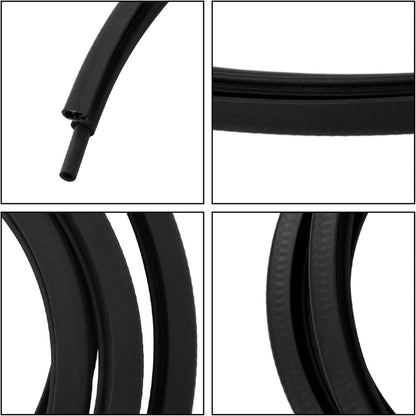 Door & Window Weatherstrip Seal Kit for 1980-1993 Dodge D150 W150, 10-Piece