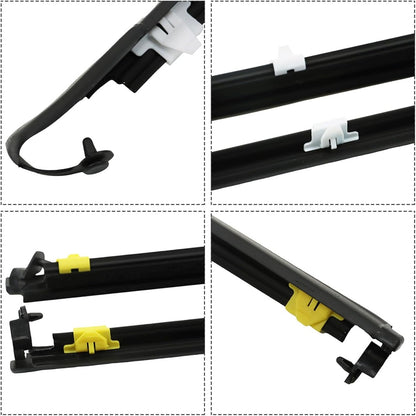 Door Glass Window Weatherstrip Kit for 1990-2005 Mazda Miata MX-5, 4-Piece