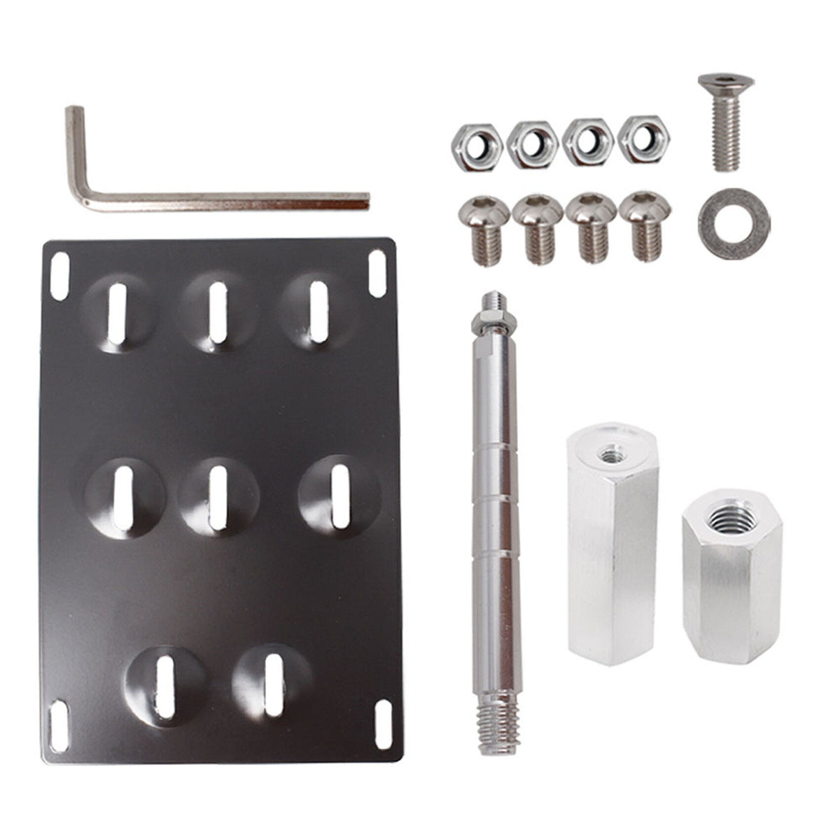 munirater Tow Hook License Plate Mount Bracket Repalcement for Lexus IS250 IS350 is-F CT GS350 RC350