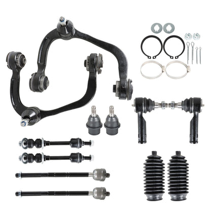 munirater 12-Pack Upper Control Arm Suspension Kit Replacement for 2005-2008 F-150/2006-2008 Lincoln Mark LT 4WD Only