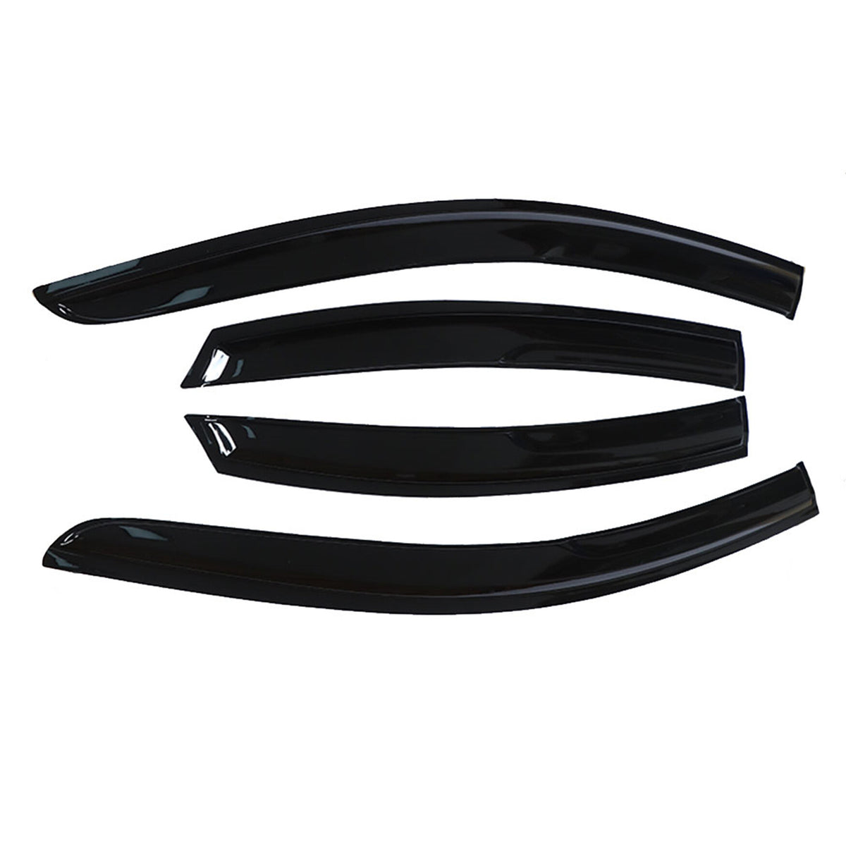 munirater Side Window Visors Rain Guard Wind Vent Shade Deflector Replacement for 2015-2019 Hyundai Sonata