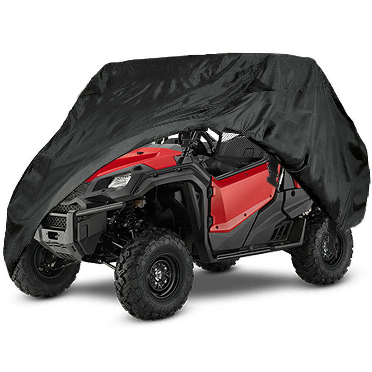 munirater UTV Cover 2-3 Seater Heavy Double Row Seat Utility Vehicle Storage Cover Replacement for Honda Pioneer 1000 SXS