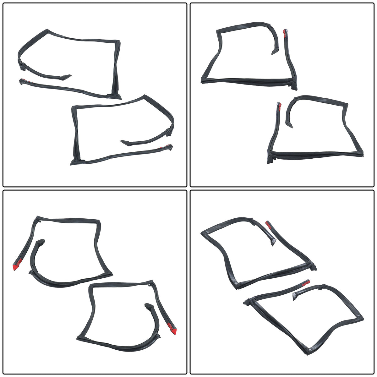 T-Top Roof Weatherstrip Seals for 1982-1992 Camaro & Firebird, Left & Right