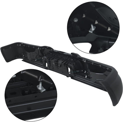 Black Rear Step Bumper for Ram 2500 2019-2024, with Sensor Holes, without Light Openings, CH1103178