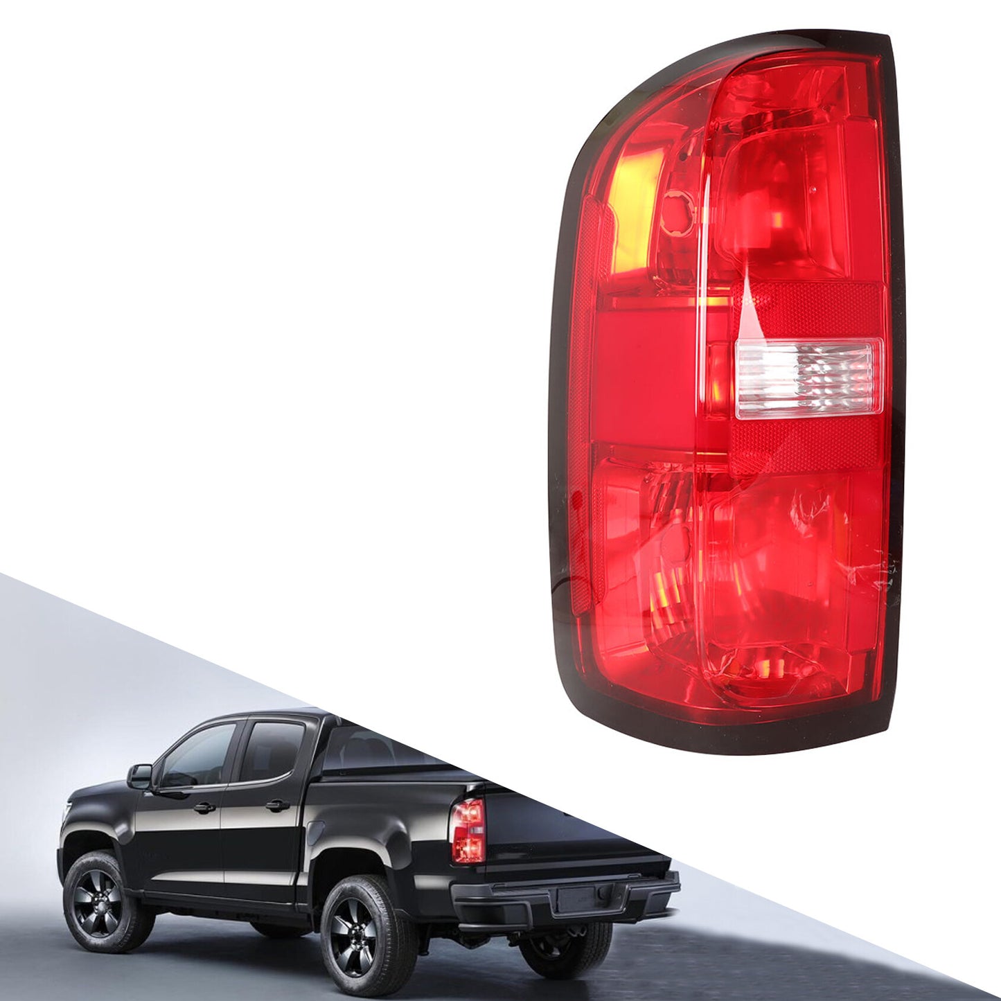 munirater Rear Tail Light For 2015-2022 Chevy Colorado Left SIde Brake Lamp Halogen Red