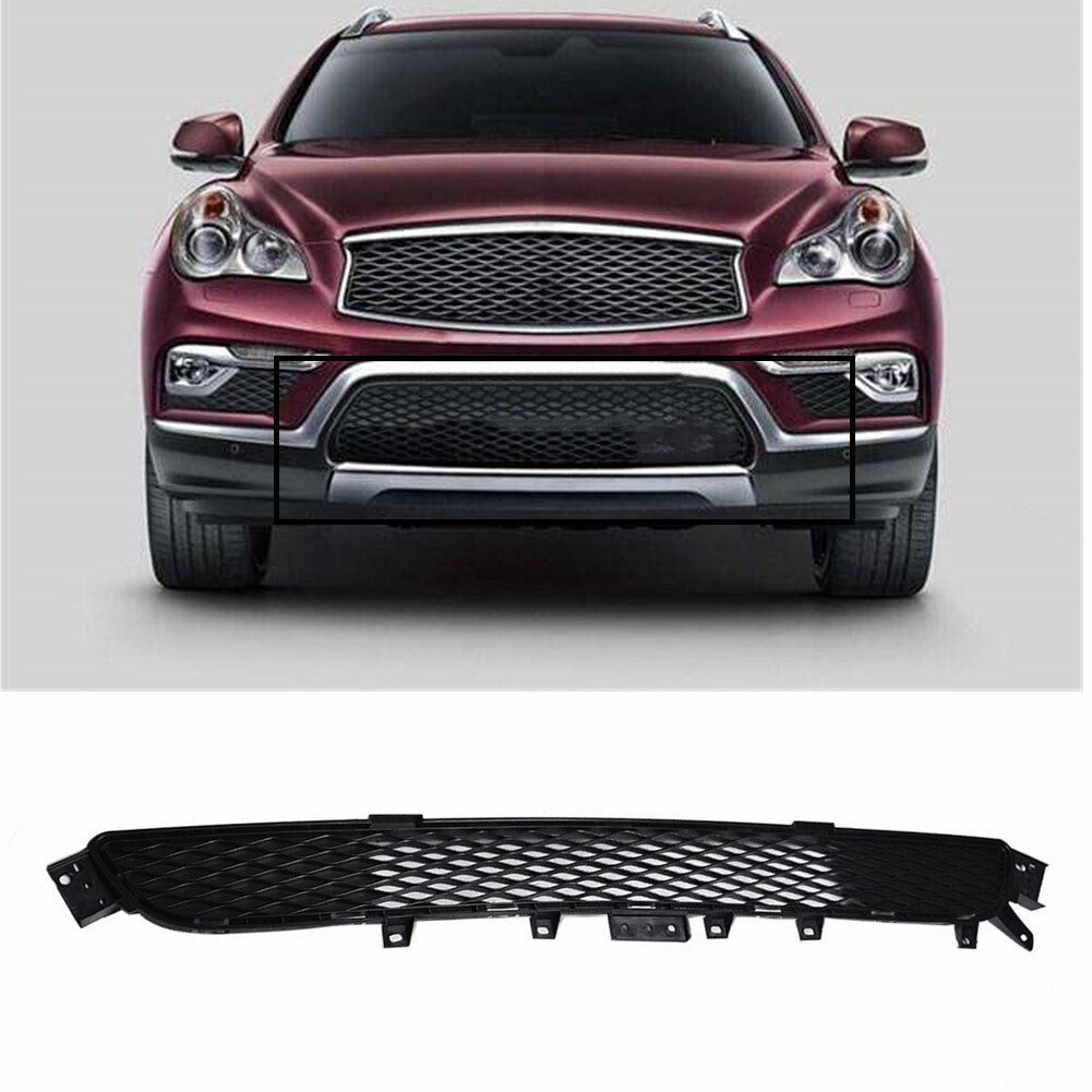 munirater Front Bumper Lower Grille Replacement for 2014-2017 Q50 Sport Models Only