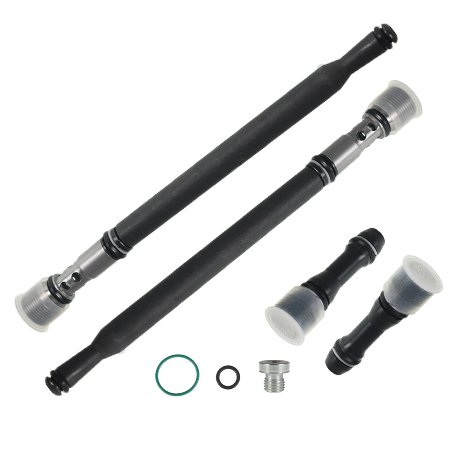 munirater Powerstroke Diesel Stand Pipe and Dummy Plug Kit Replacement for 2004-2010 Ford Diesel 6.0L 3C3Z-9K042-A 6E7Z9A332A