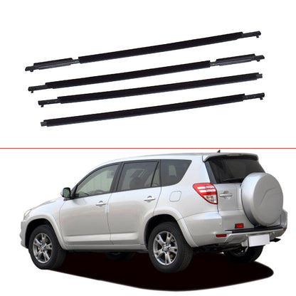 Window Weatherstrip Seal Kit for 2009-2012 Toyota RAV4, 4-Piece