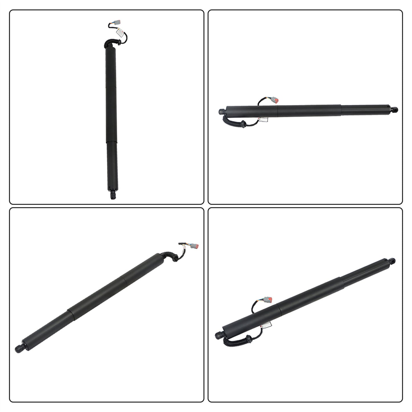 munirater Rear Tailgate Left Lift Supports Black Replacement for 2015 2016 2017 2018 Edge FT4Z58406A10B