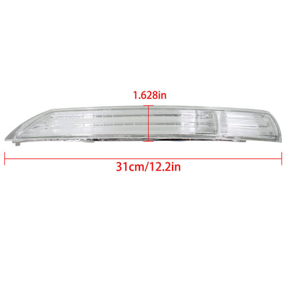 munirater 2Pcs Rear View Mirror Turn Signal Light Left and Right Lamps Replacement for VW Touareg 2007-2011 7L6949101C 7L6949102C (Clear Cover)