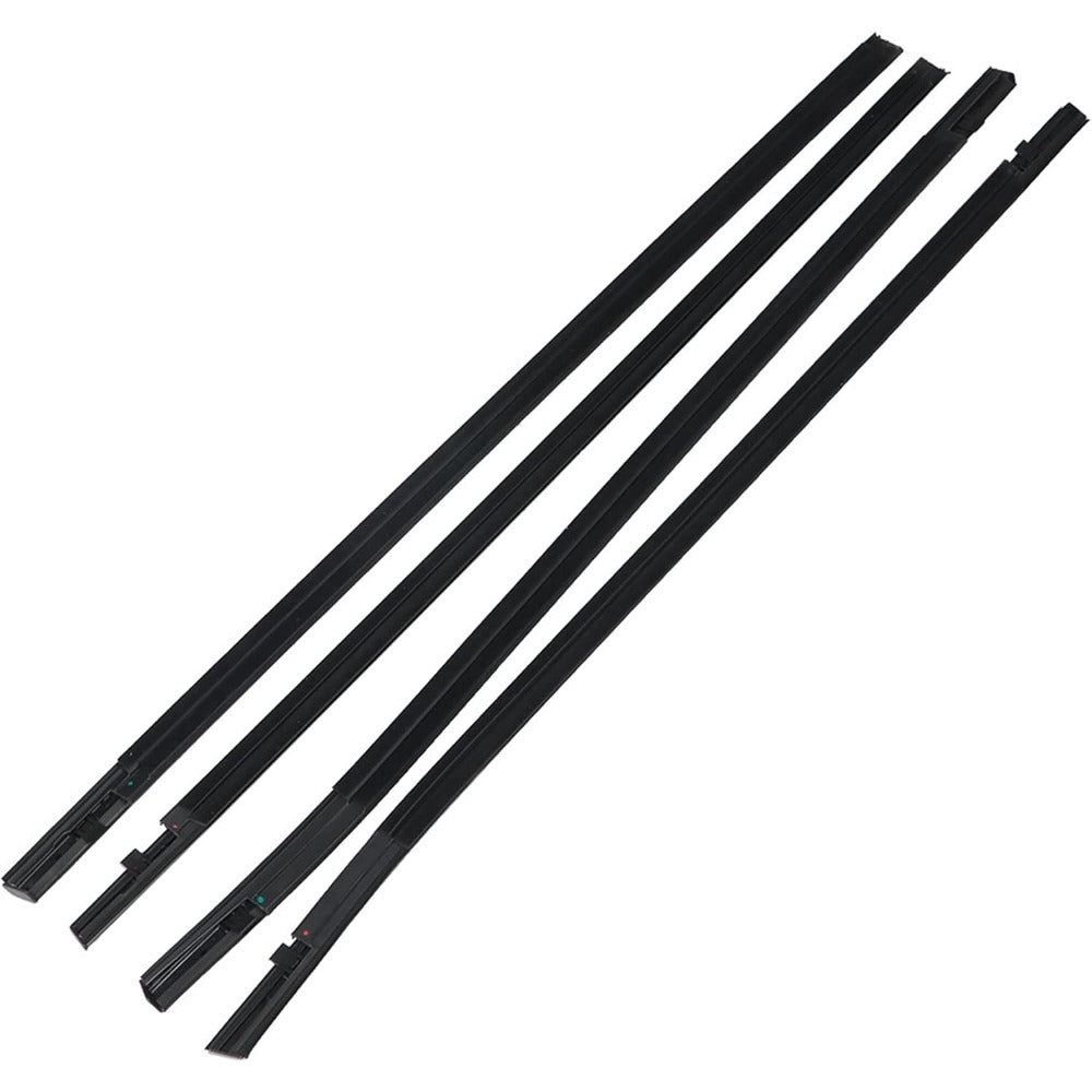 Window Weatherstrip Molding Kit for 2016-2019 Honda Civic Sedan, 4-Piece