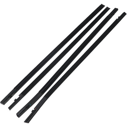 Window Weatherstrip Molding Kit for 2016-2019 Honda Civic Sedan, 4-Piece