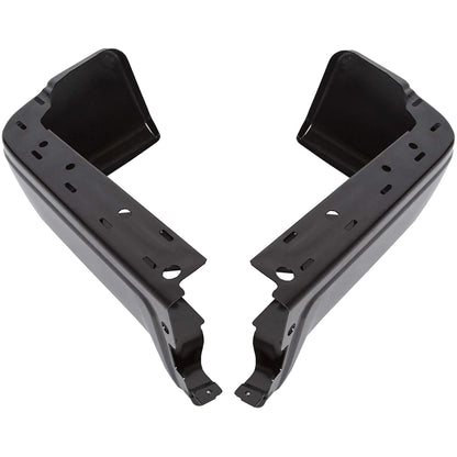 Left Right Steel Rear Bumper Ends Replacement for 2009-2014 F150