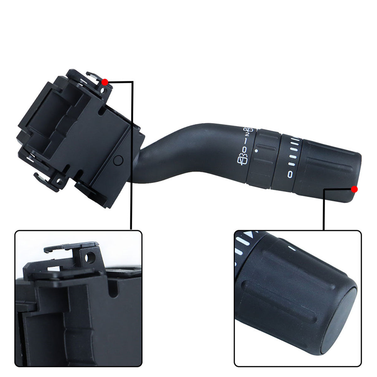 munirater Windshield Wiper Switch Replacement for 2011-2019 Explorer 2011-2015 Edge 2013-2018 Police Interceptor Utility 2011-2017 MKX DB5Z17A553AB BT4Z17A553AA