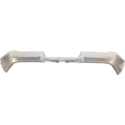 Chrome Rear Bumper Face Bar and Step Pad Kit for Ram 2500 / 3500 2019-2024