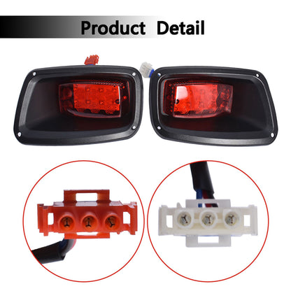 munirater Full LED Light Kit LED Headlight & Tail Light Replacement for EZGO TXT 1996-2013