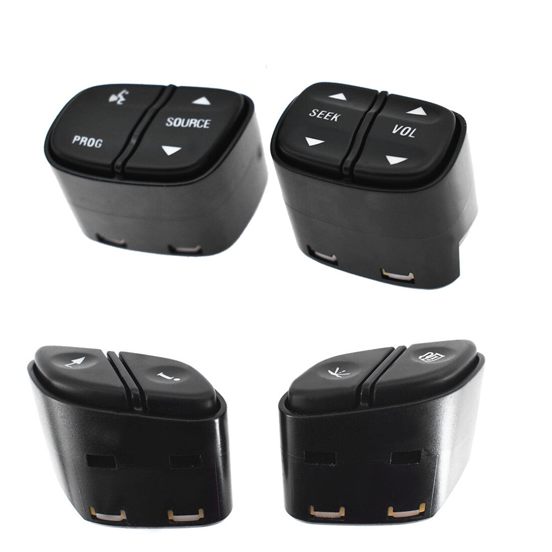 munirater Steering Wheel Control Switch Button Replacement for Chevy Silverado GMC Yukon Sierra Replaces 21997738, 21997739, 1999442, 1999443