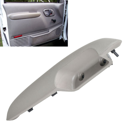 munirater Gray Car Inner Door Armrest Front Left Side Replacement for C/K Series Truck/Tahoe/Yukon Models with Manual Windows Only 15961795