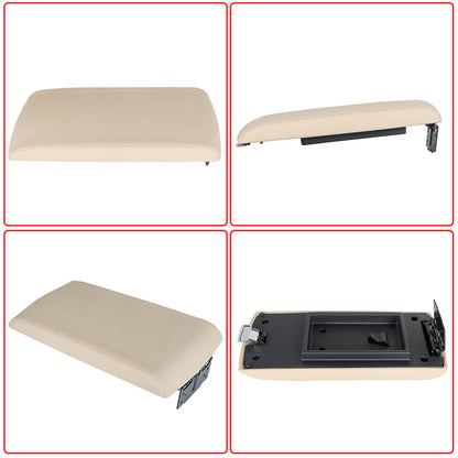 munirater Beige Car Armrest Lid Center Console Lid Cover Replacement for Flex 2013-2017 02ITG1210ABE FA8Z-7406024-AA