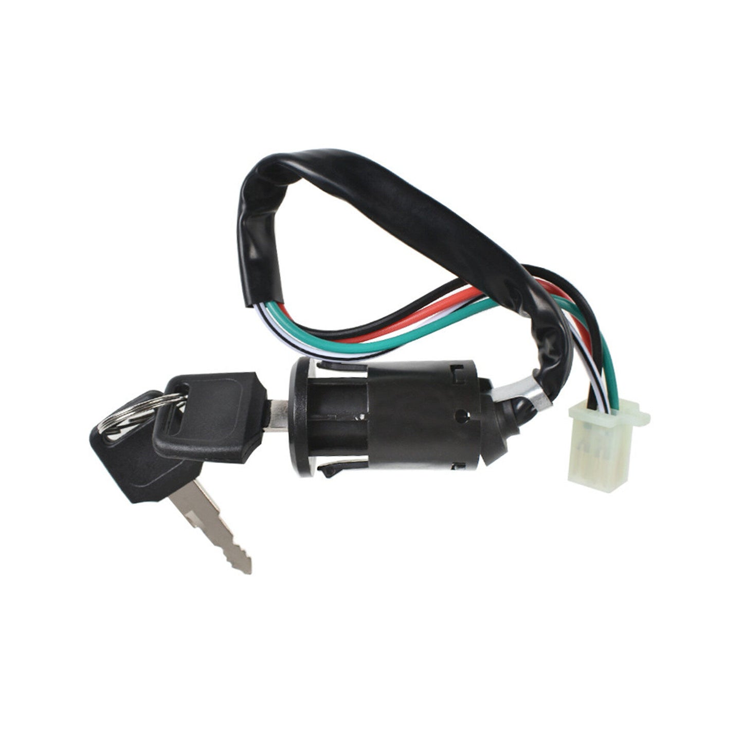 munirater Black Wiring Harness Ignition Coil CDI Magneto Stator Replacement for 50-140cc Dirt Pit Bike ATV