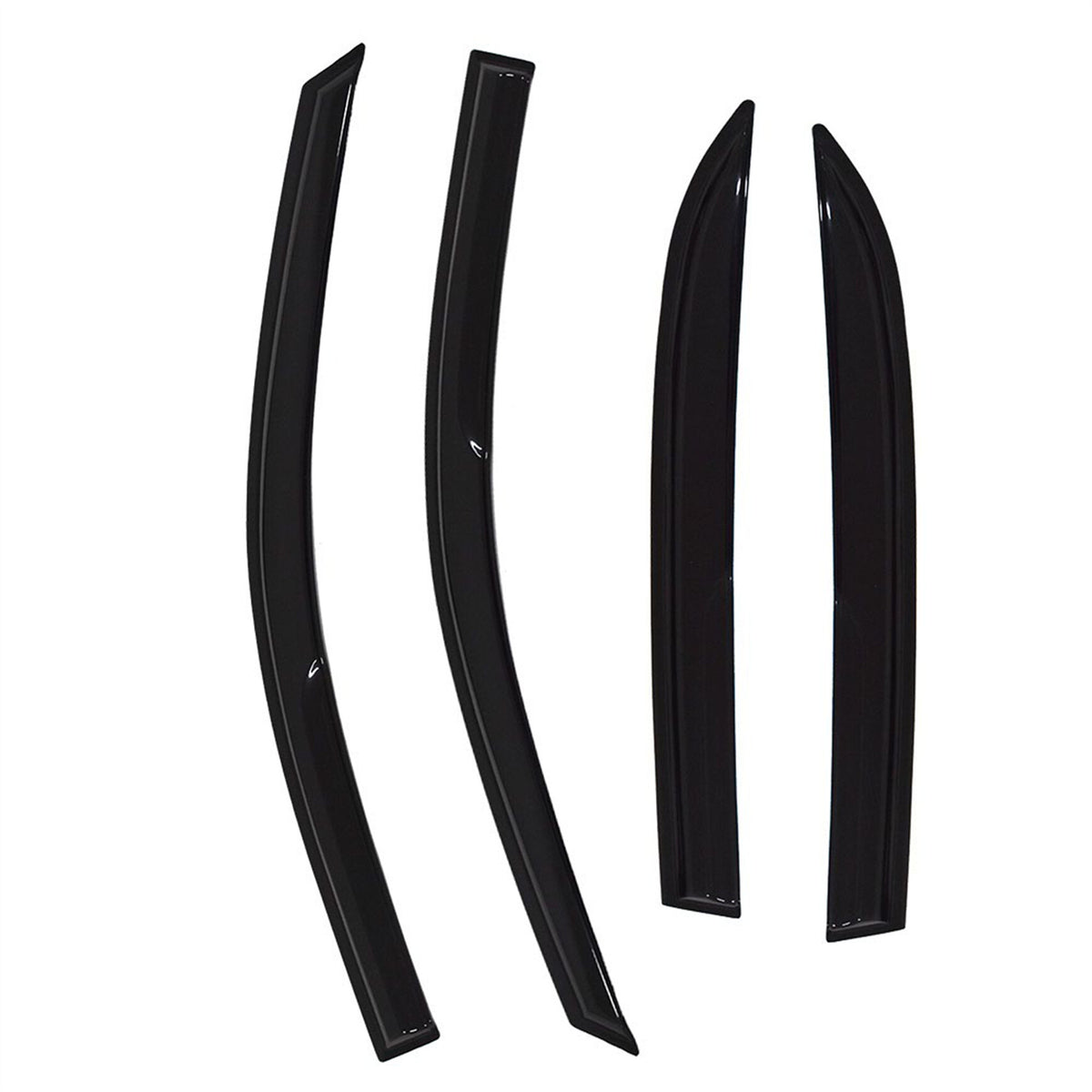 munirater Window Visor Vent Rain Guard Deflector Replacement for Honda Accord 2003-2007 4 Door Sedan