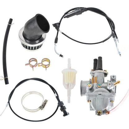 Carburetor Kit with Cables and Filters for PW80 1983-2006 BW80 1986-1990