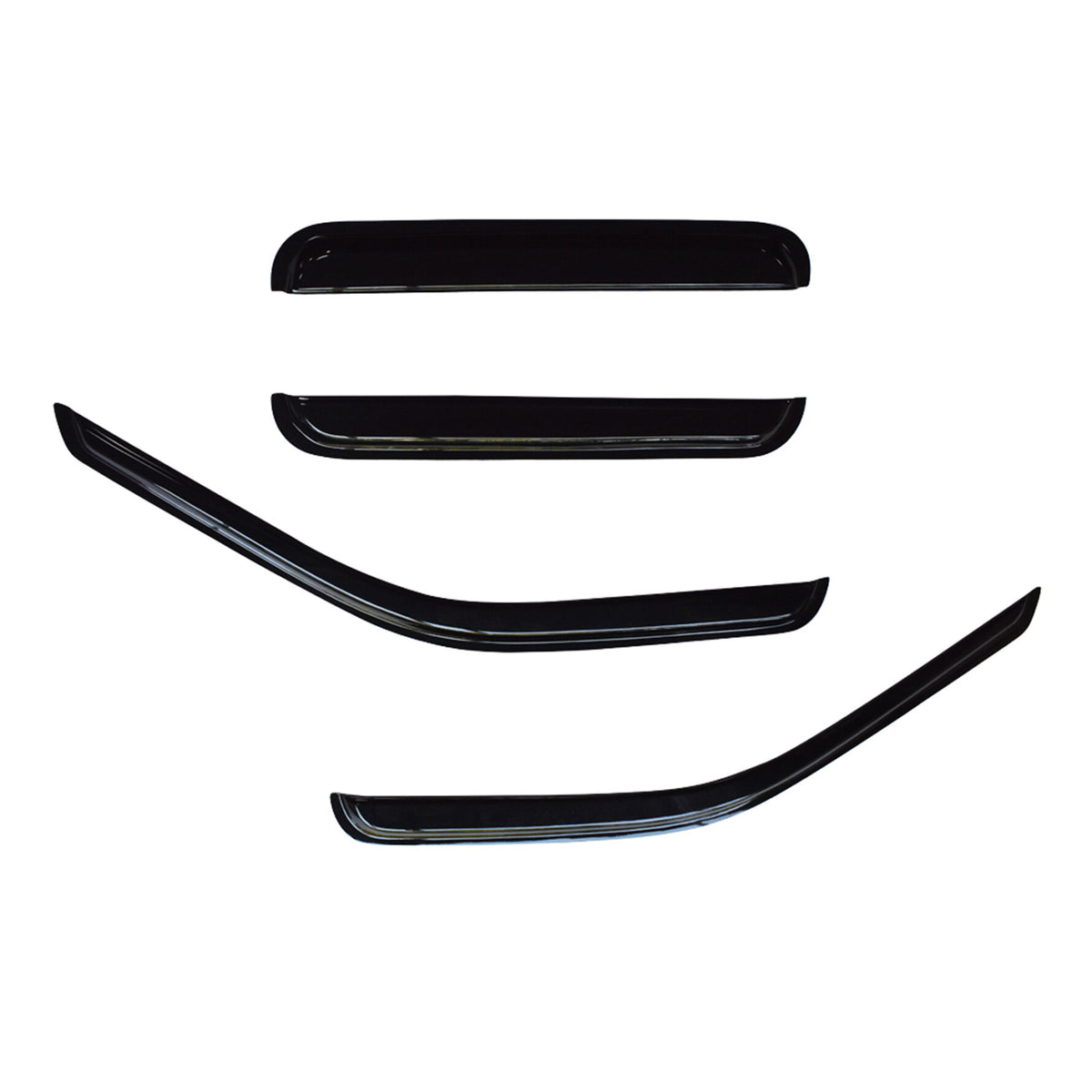 munirater Side Window Vent Visor Rain Guard Deflector Replacement for 1999-2016 F250/350/450