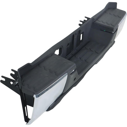 Steel Rear Step Bumper for Toyota Tundra 2022-2024, with Sensor Holes, TO1103144