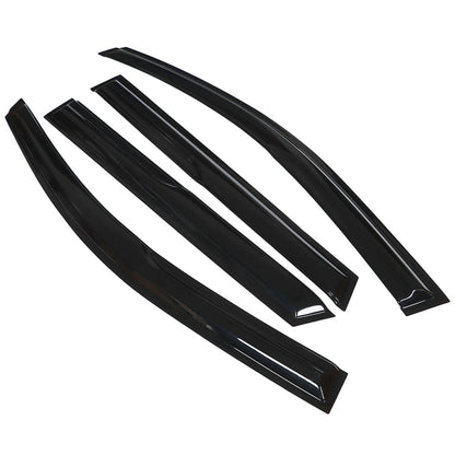 munirater Side Window Visors Rain Guard Wind Vent Shade Deflector Replacement for 2008-2017 Journey
