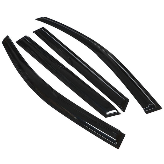 munirater Side Window Visors Rain Guard Wind Vent Shade Deflector Replacement for 2008-2017 Journey