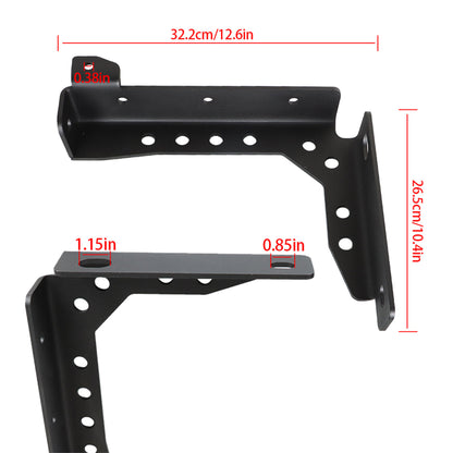 munirater Bed Channel Stiffeners Truck Bed Frame Support Frame Bed Rail Attachments Replacement for 2005-2009 2nd & 3rd Gen Tacoma 2020 2nd & 3rd Gen Tacoma