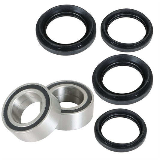 munirater For 88-00 Honda Trx300fw Fourtrax 4x4 Both Front Wheel Bearing Seal Kits