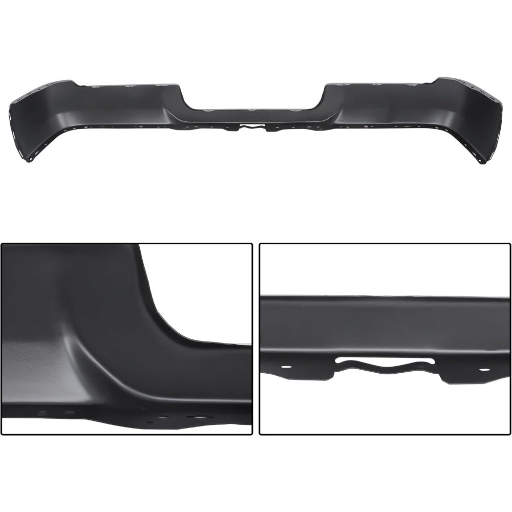 Black Steel Rear Bumper Face Bar for Ram 2500 2019-2024, CH1102387