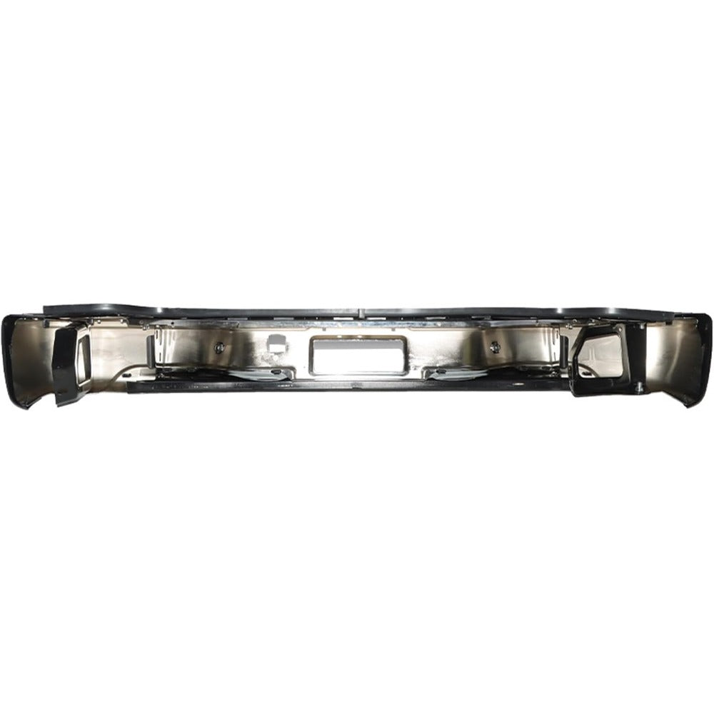 Black Steel Rear Step Bumper Assembly for Chevrolet Tahoe & GMC Yukon 2000-2006, GM1101115