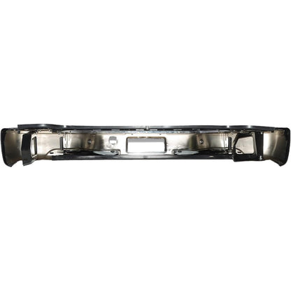 Black Steel Rear Step Bumper Assembly for Chevrolet Tahoe & GMC Yukon 2000-2006, GM1101115