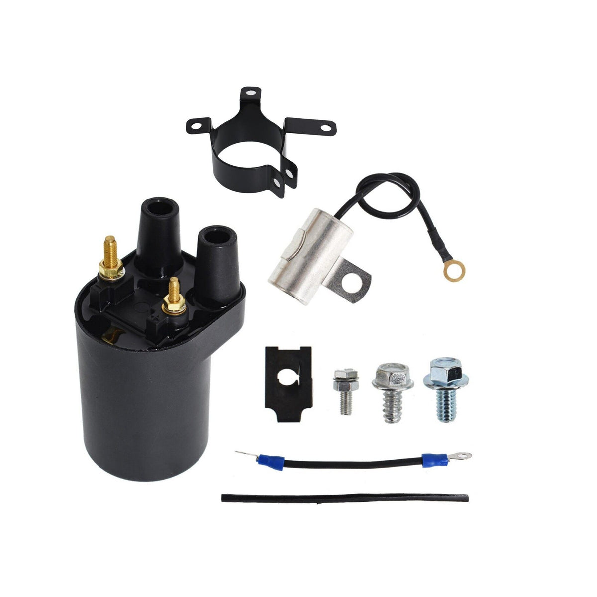 munirater Ignition Coil Replacement for Onan Points Models P218G Model 541-0522 166-0820 HE166-0761 HE541-0522 BF B43 B48 NHC CCK Engine