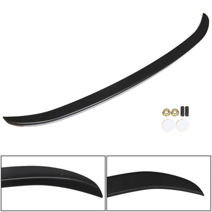 munirater Rear Trunk Spoiler Wing Matte Black OEM Factory Style Replacement for 2014-2019 Toyota Corolla Sedan