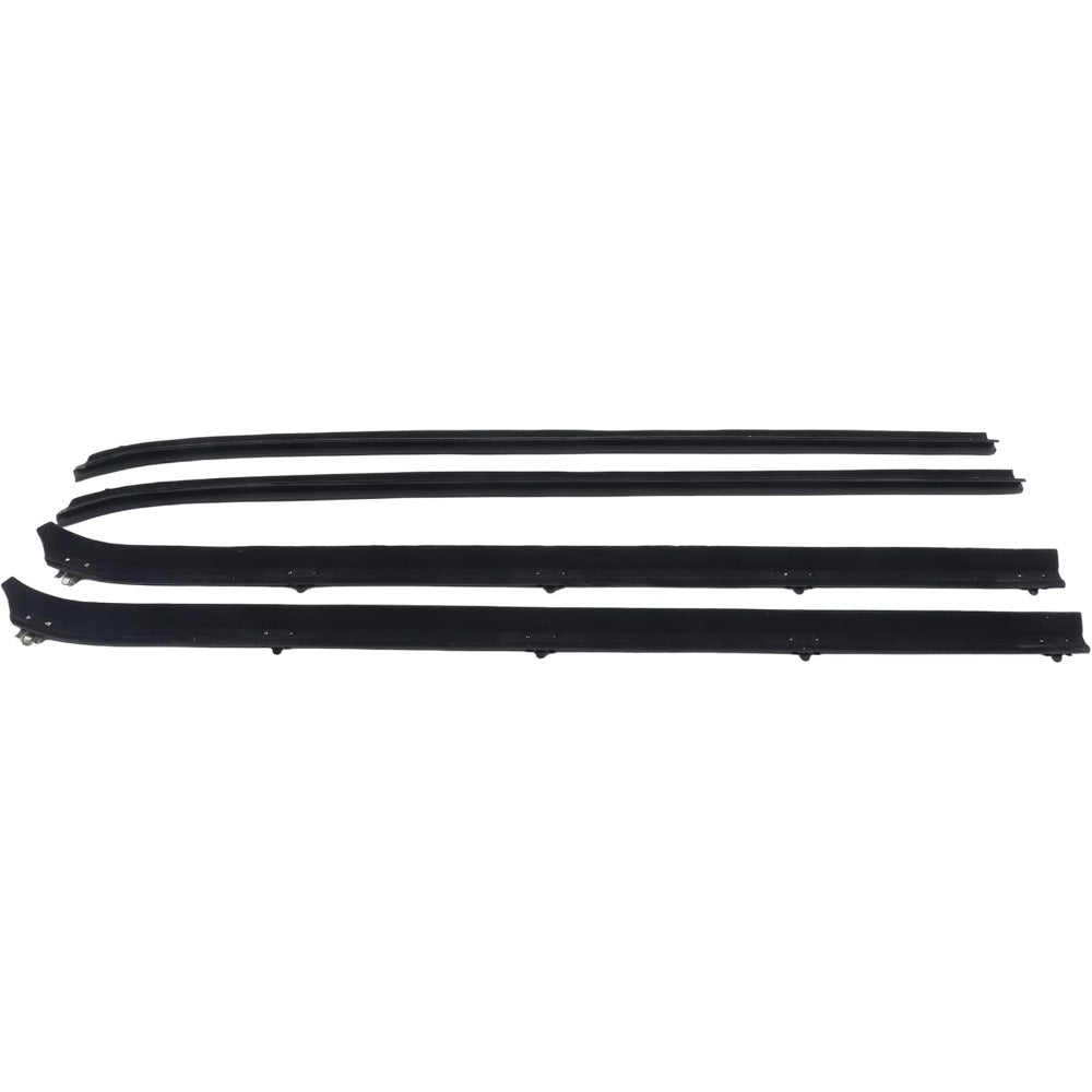 Window Weatherstrip & Division Bar Channel Kit for Dodge D/W Trucks, 8-Piece