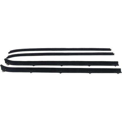 Window Weatherstrip & Division Bar Channel Kit for Dodge D/W Trucks, 8-Piece