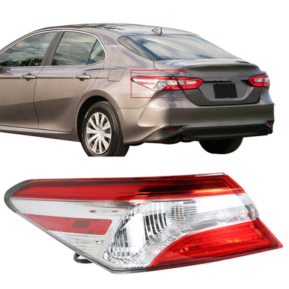 munirater 1-Pack Rear Left Tail Light Brake Lamp Assembly Replacement for 2018 2019 2020 Toyota Camry Driver Side