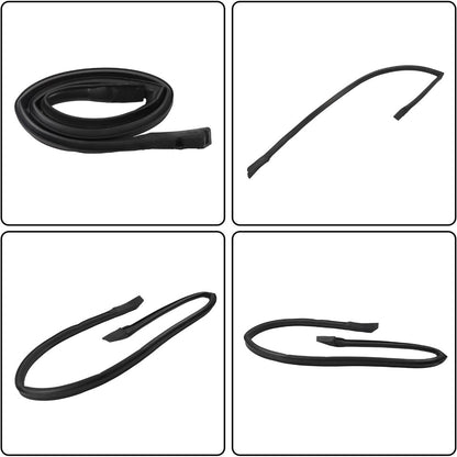 Roof Rail Weatherstrip Seals for Chevrolet Monte Carlo, Pair